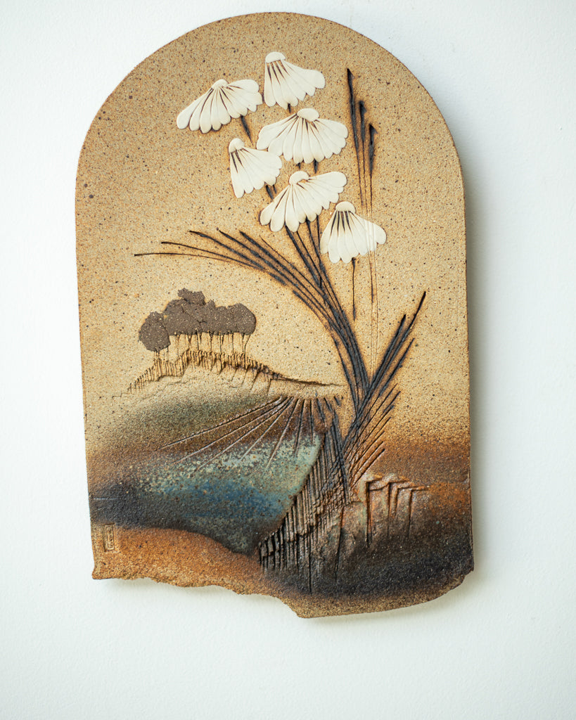 Mid Century Ceramic Decorative Tile Plaque / Wall Art Set Paul Gooderham
