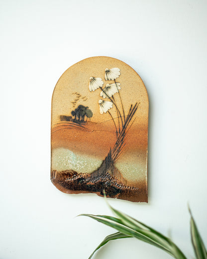 Mid Century Ceramic Decorative Tile Plaque / Wall Art Set Paul Gooderham