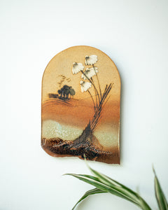 Mid Century Ceramic Decorative Tile Plaque / Wall Art Set Paul Gooderham