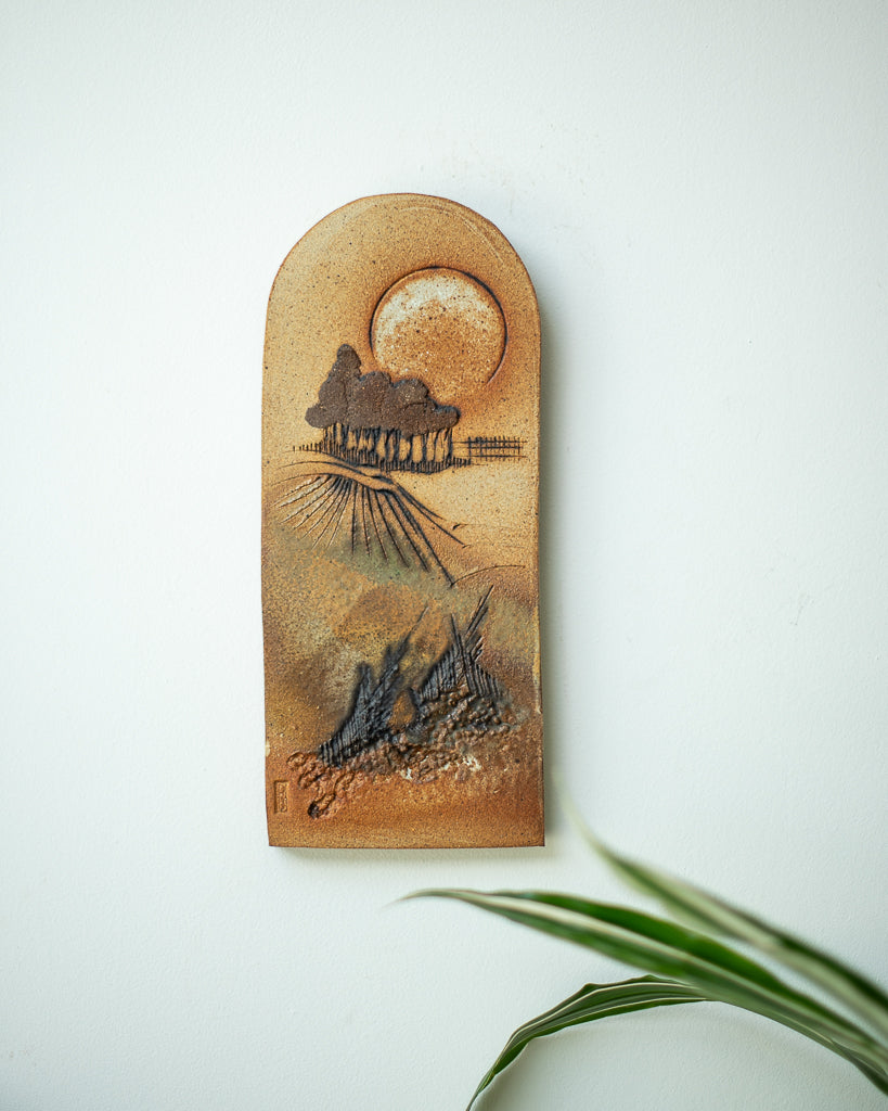 Mid Century Ceramic Decorative Tile Plaque / Wall Art Set Paul Gooderham