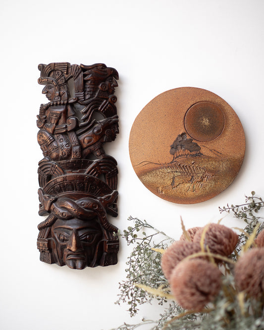 Mid Century Ceramic Decorative Tile Plaque / Wall Art Paul Gooderham