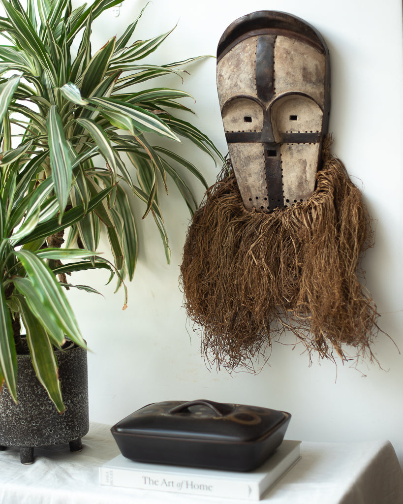 Antique African Wall Mounted Mask