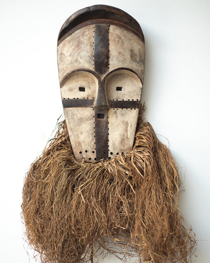 Antique African Wall Mounted Mask