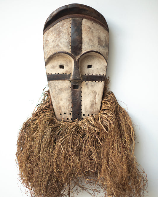 Antique African Wall Mounted Mask