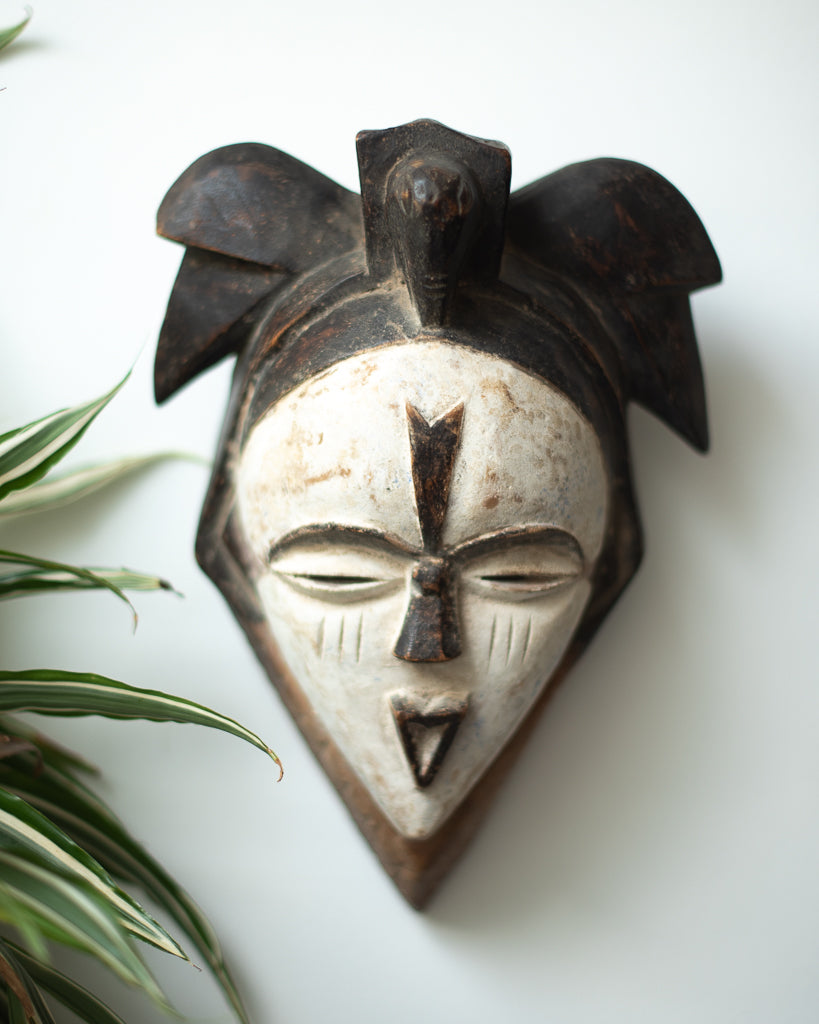 Antique African Wall Mounted Mask