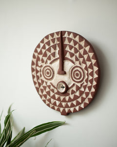Antique African Wall Mounted Mask Bobo Tribe