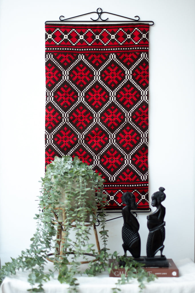 Norwegian Wool Tapestry Wall Hanging