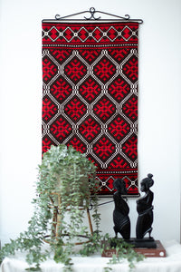 Norwegian Wool Tapestry Wall Hanging
