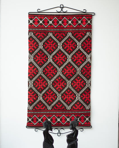 Norwegian Wool Tapestry Wall Hanging