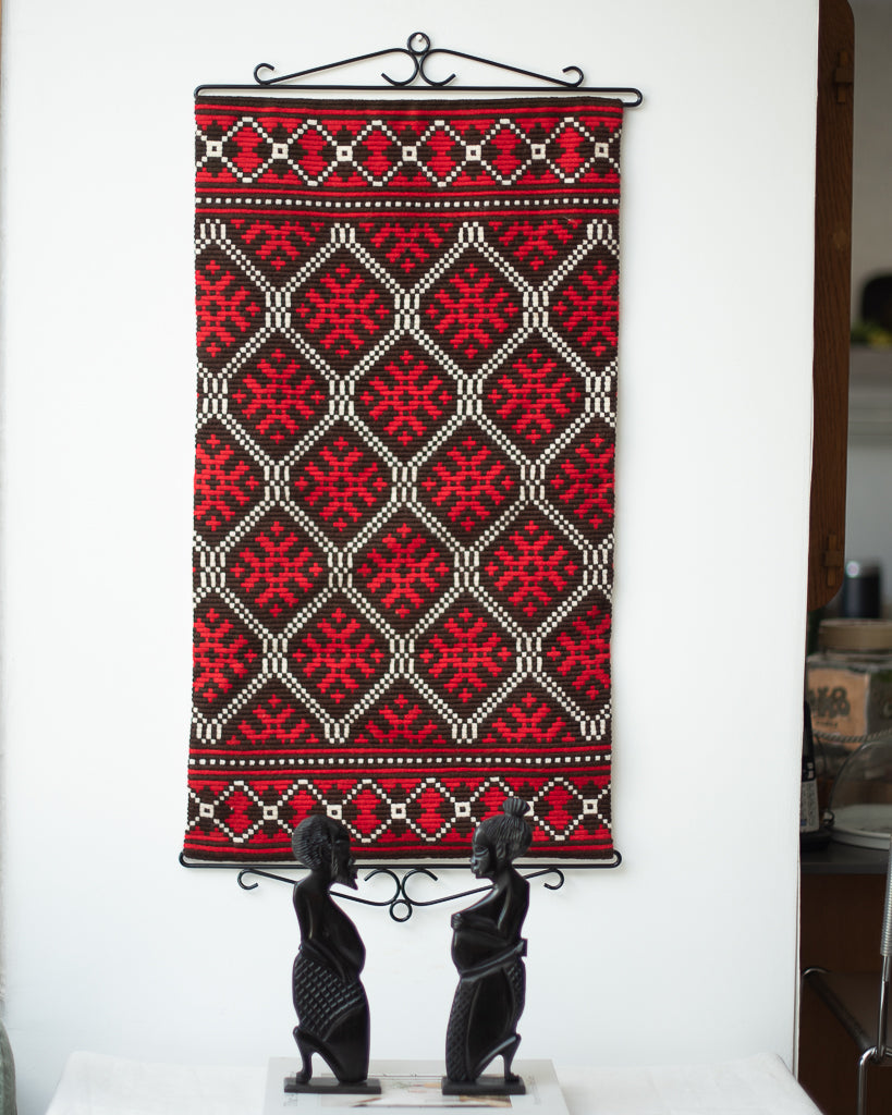 Norwegian Wool Tapestry Wall Hanging