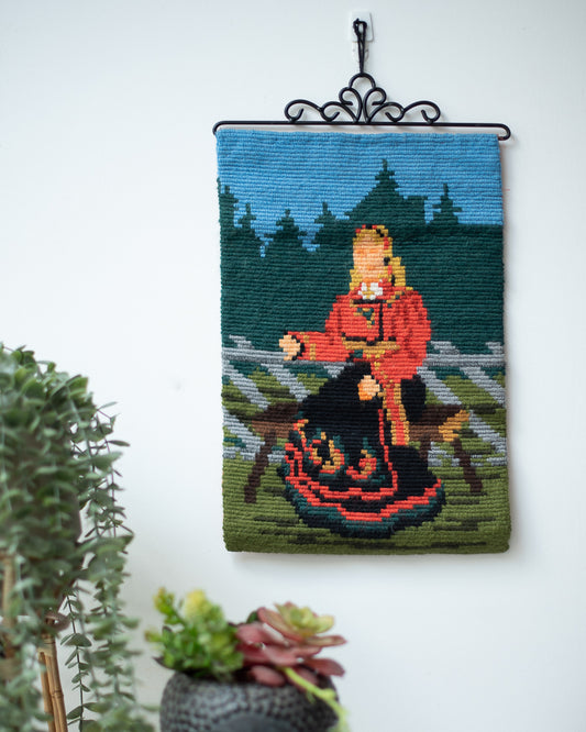 Norwegian Wool Tapestry Wall Hanging