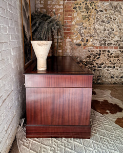 Antique Mahogany Pedestal Desk