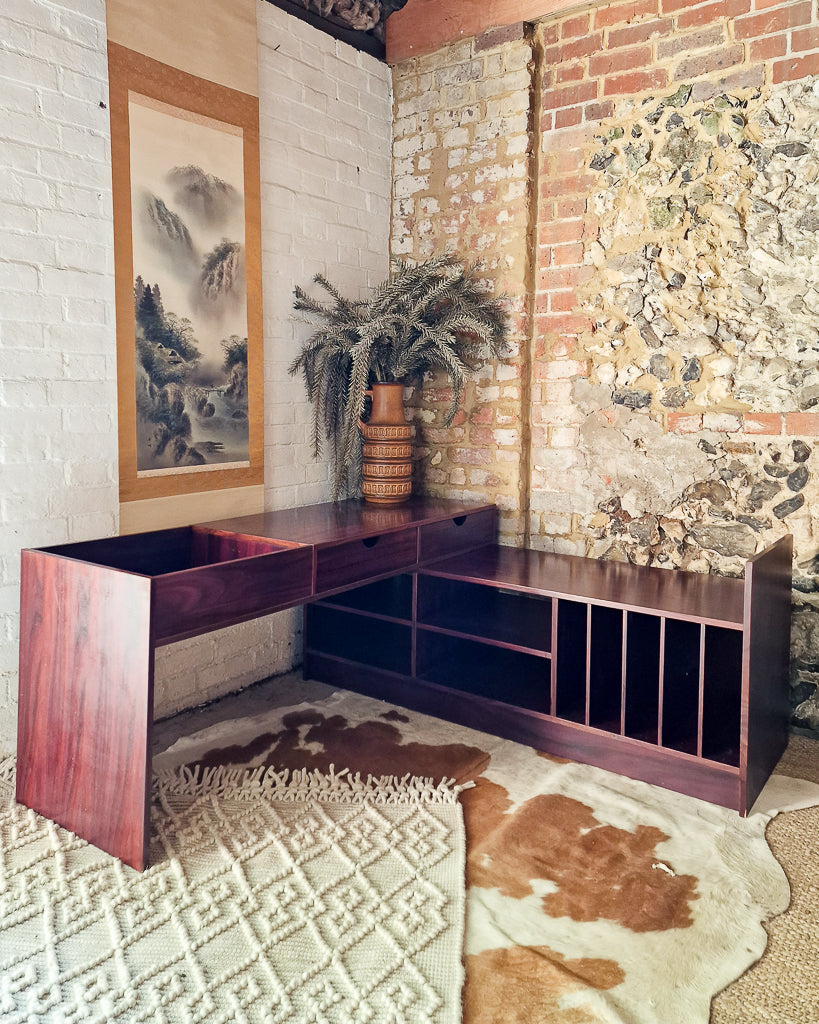 Mid Century Swedish Expandable TV / Media Unit