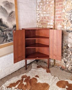 Mid Century Danish Teak Drinks Cabinet