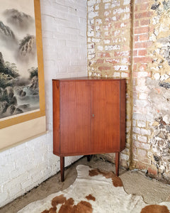 Mid Century Danish Teak Drinks Cabinet
