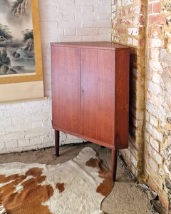 Mid Century Danish Teak Drinks Cabinet