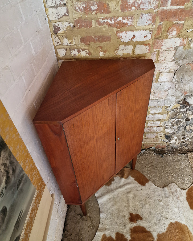 Mid Century Danish Teak Drinks Cabinet