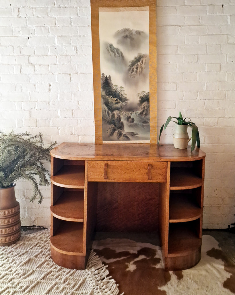 Gruffertys · Products · Art Deco Birdseye Maple Desk · Shopify