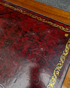 Antique Mahogany Pedestal Desk