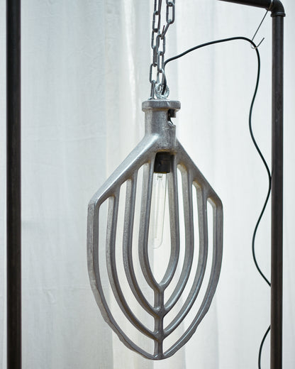 Industrial Hanging Ceiling Pendant Light (Flat Beater Whisk)