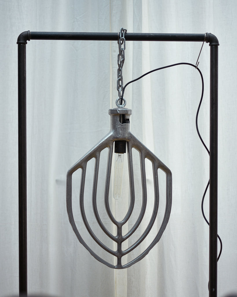 Industrial Hanging Ceiling Pendant Light (Flat Beater Whisk)