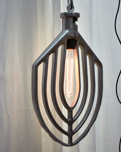 Industrial Hanging Ceiling Pendant Light (Flat Beater Whisk)