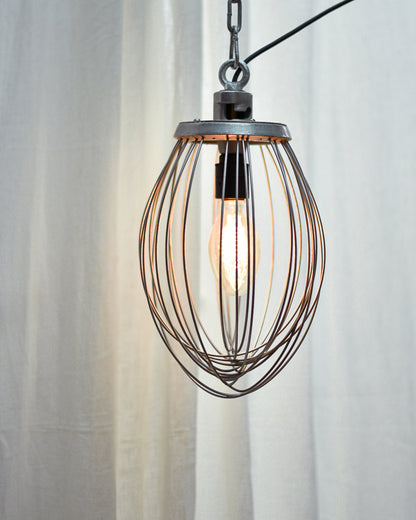 Industrial Hanging Ceiling Pendant Light (Balloon Beater Whisk)