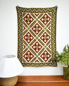 Norwegian Wool Tapestry Wall Hanging
