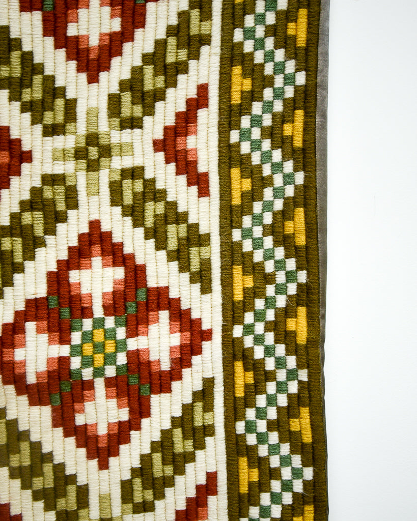 Norwegian Wool Tapestry Wall Hanging