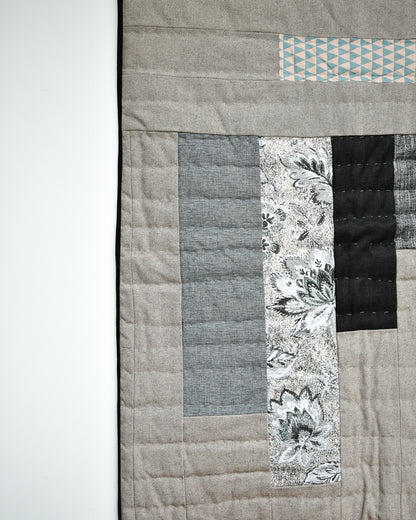 Handmade Recycled Material Patchwork Wall Hanging