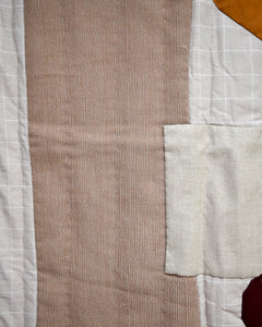 Handmade Recycled Material Patchwork Wall Hanging