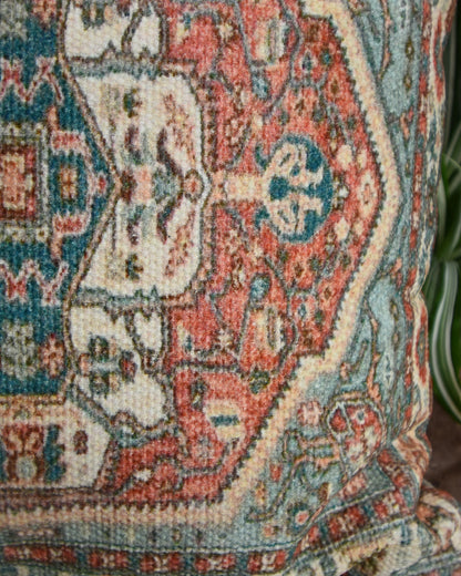 Vintage Moroccan / Turkish Style Cushion (17"x17" Square)