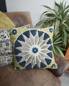 Vintage Suzani Persian Style Cushion (17"x17" Square)