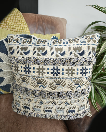 Vintage Suzani / Persian Style Cushion (17"x17" Square)