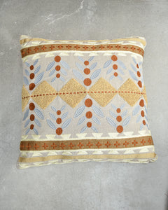 Vintage Indian / Jaipur Style Cushion (17"x17" Square)