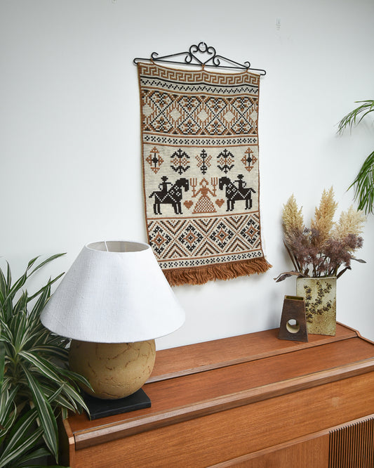 Norwegian Wool Tapestry Wall Hanging