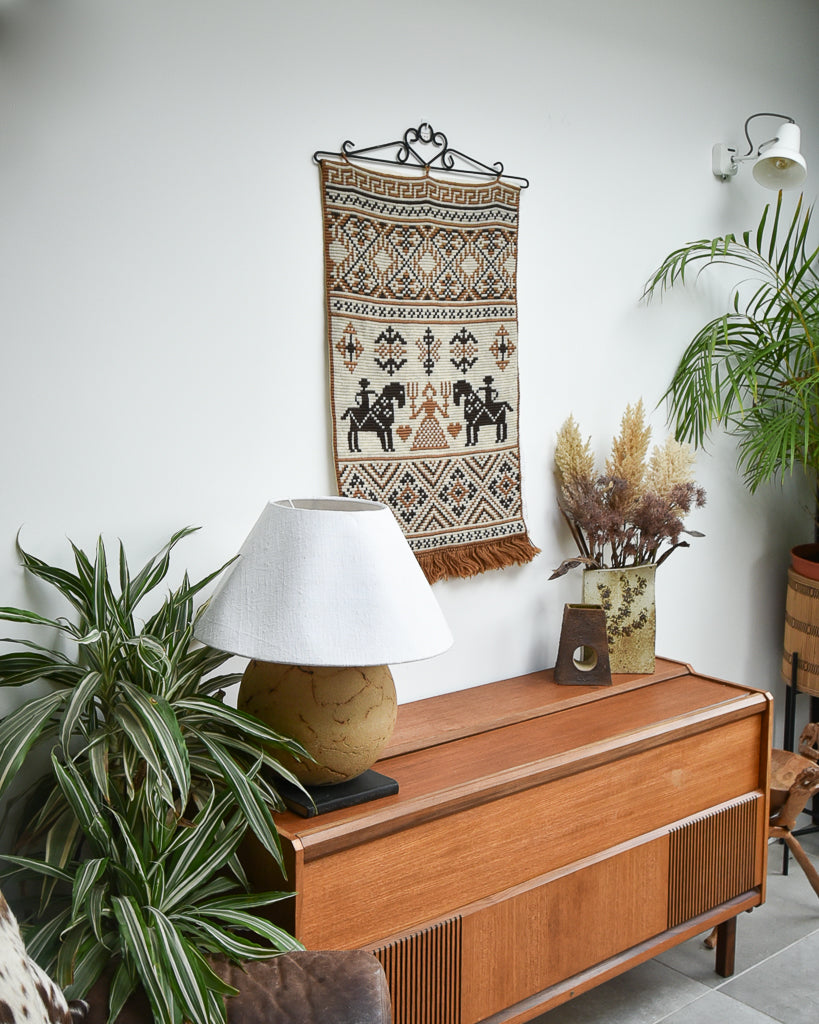 Norwegian Wool Tapestry Wall Hanging