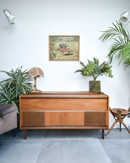 Mid Century Framed Impressionist Style Oil Painting