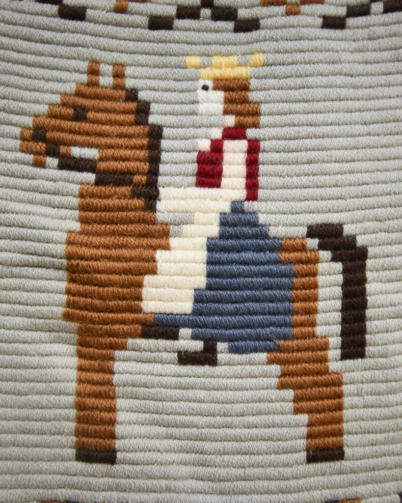 Norwegian Wool Tapestry Wall Hangings (Pair)