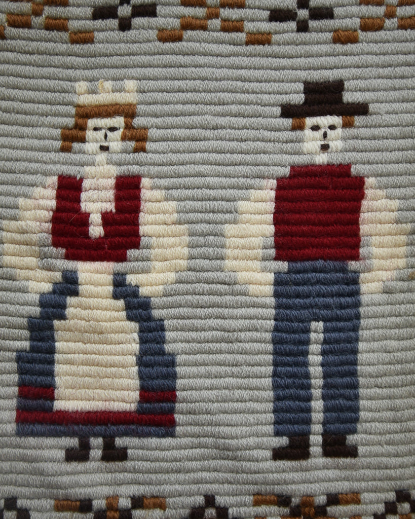 Norwegian Wool Tapestry Wall Hangings (Pair)