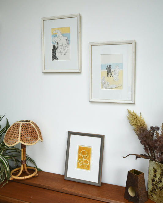 Mid Century Elizabeth Frink (1930-1993) Lithographs (Pair)