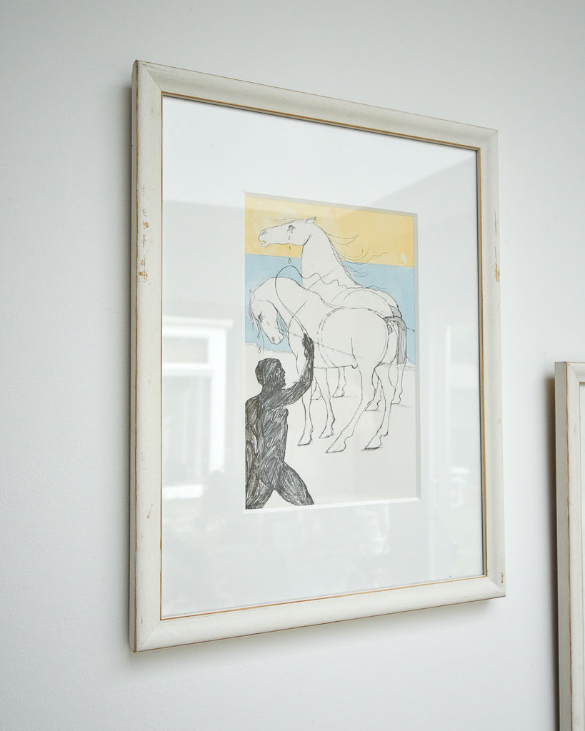 Mid Century Elizabeth Frink (1930-1993) Lithographs (Pair)