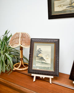 Antique Victorian Oriental Painting Trio Set (x3)