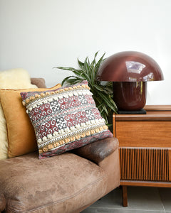 Vintage Moroccan Style Cushion (17"x17" Square)