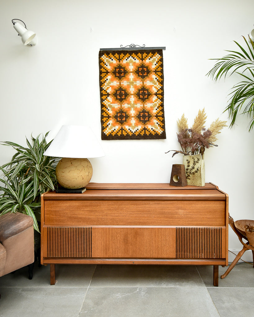 Norwegian Wool Tapestry Wall Hanging