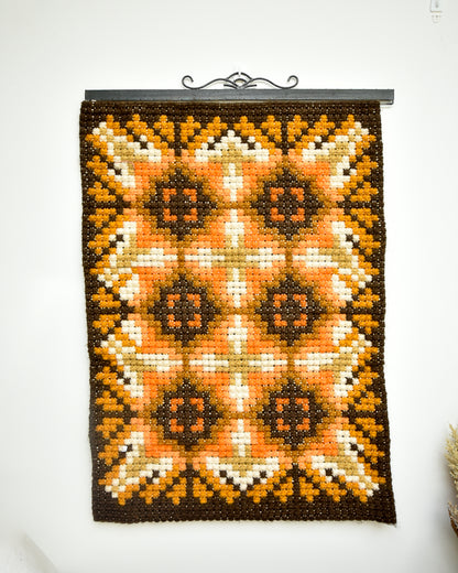 Norwegian Wool Tapestry Wall Hanging