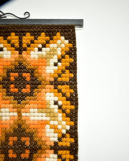 Norwegian Wool Tapestry Wall Hanging