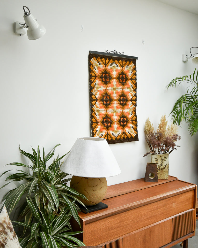 Norwegian Wool Tapestry Wall Hanging