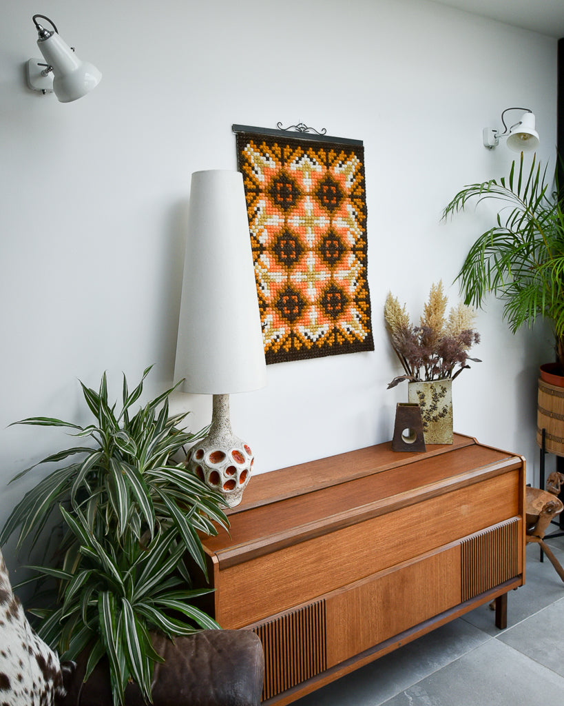 Norwegian Wool Tapestry Wall Hanging