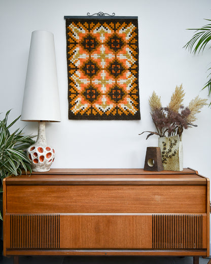 Norwegian Wool Tapestry Wall Hanging